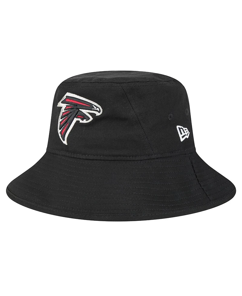New Era Men's Black Atlanta Falcons Main Bucket Hat
