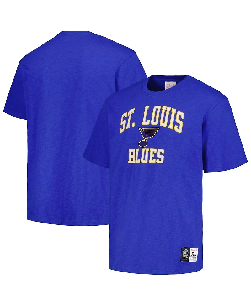 Mitchell & Ness Men's Blue St. Louis Blues Legendary Slub T-Shirt