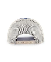 '47 Brand Men's Blue New York Rangers Canteen Pigment Dyed Patch Trucker Adjustable Hat