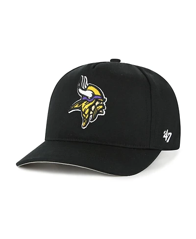 '47 Brand Men's Black Minnesota Vikings Hitch Adjustable Hat