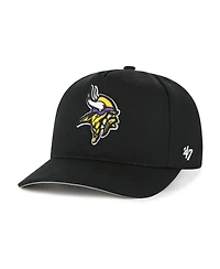 '47 Brand Men's Black Minnesota Vikings Hitch Adjustable Hat
