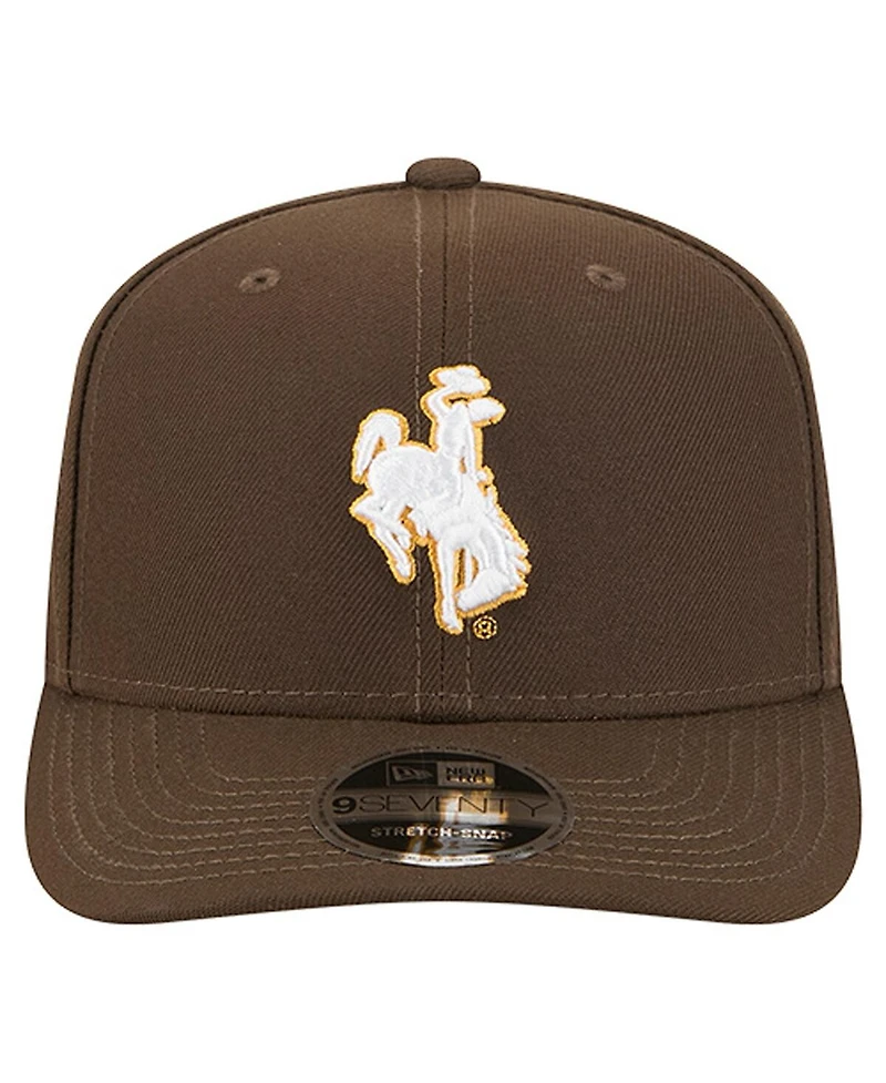 New Era Men's Brown Wyoming Cowboys Team 9SEVENTY Adjustable Hat
