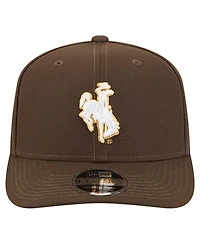 New Era Men's Brown Wyoming Cowboys Team 9SEVENTY Adjustable Hat