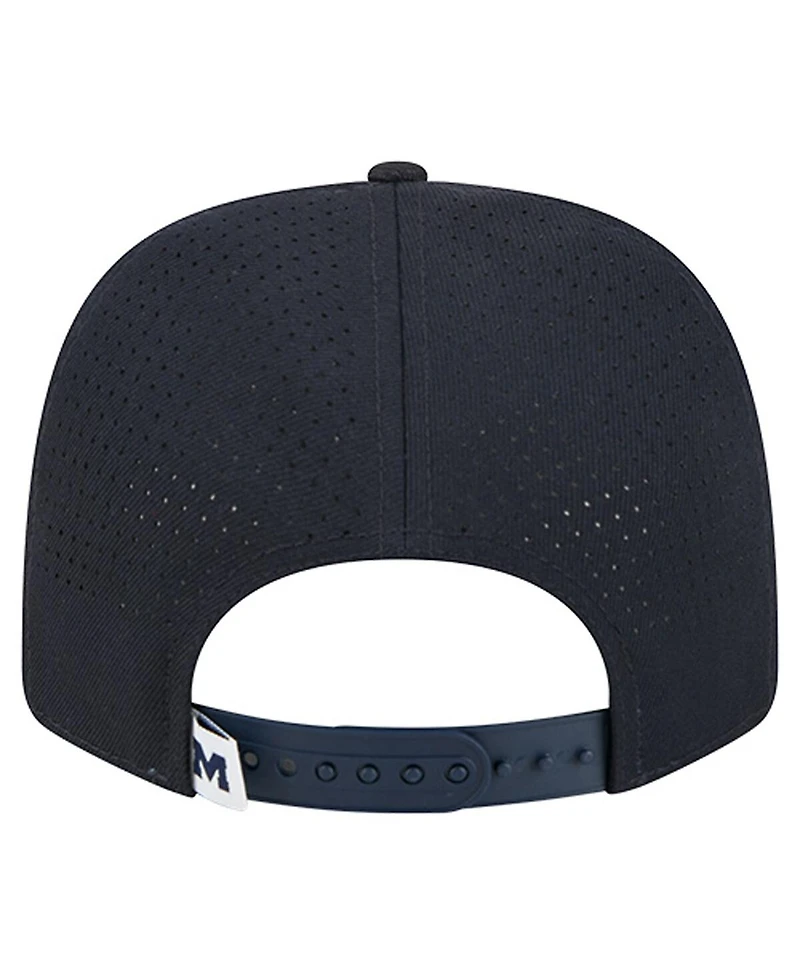 New Era Men's Navy Michigan Wolverines Team 9SEVENTY Adjustable Hat