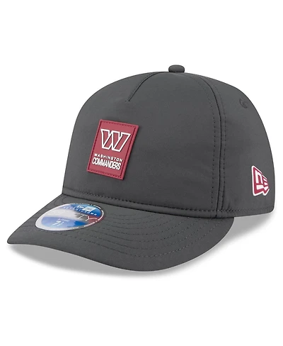 New Era Men's Charcoal Washington Commanders 2025 Sideline Cold Weather Retro Crown 59FIFTY Fitted Hat