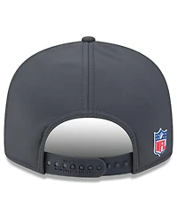 New Era Men's Charcoal Miami Dolphins 2025 Sideline Cold Weather Split Panel 9FIFTY Snapback Hat