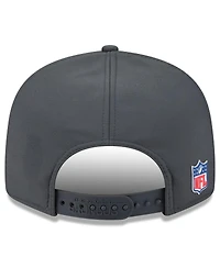 New Era Men's Charcoal Denver Broncos 2025 Sideline Cold Weather Split Panel 9FIFTY Snapback Hat