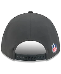 New Era Men's Charcoal New York Giants 2025 Sideline Cold Weather 9FORTY M-Crown Adjustable Hat
