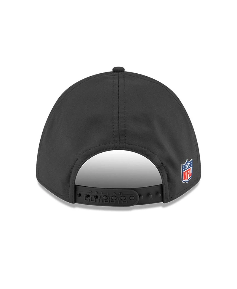 New Era Men's Charcoal Dallas Cowboys 2025 Sideline Cold Weather 9FORTY M-Crown Adjustable Hat