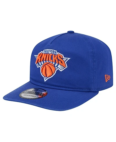 New Era Men's Royal New York Knicks Cotton 19TWENTY Adjustable Hat