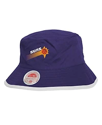 Mitchell & Ness Men's Black/Purple Phoenix Suns Flip It Reversible Bucket Hat
