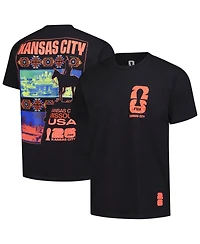 Outerstuff Men's Black 2026 Fifa World Cup Kansas City Host Local Oversized T-Shirt