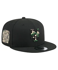 New Era Men's Black New York Mets Camo Subway Series 9FIFTY Snapback Hat