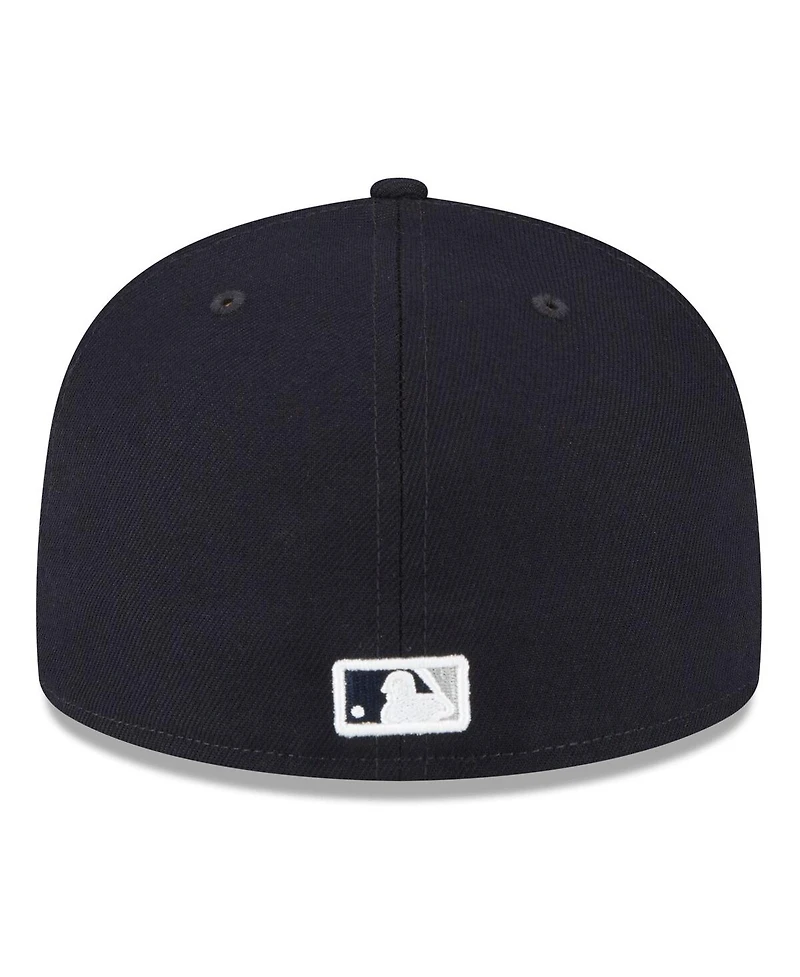 New Era Men's Navy York Yankees 2025 Mlb Postseason Side Patch 59FIFTY Fitted Hat