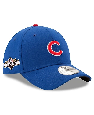 New Era Men's Royal Chicago Cubs 2025 Mlb Postseason Side Patch 39THIRTY Flex Hat