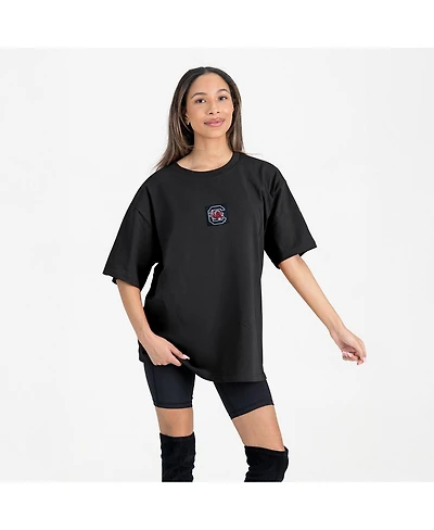 Gameday Couture Women's Black South Carolina Gamecocks Oversized Back at Ya T-Shirt