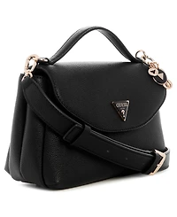 Guess Evie Top Handle Flap Small Crossbody Bag