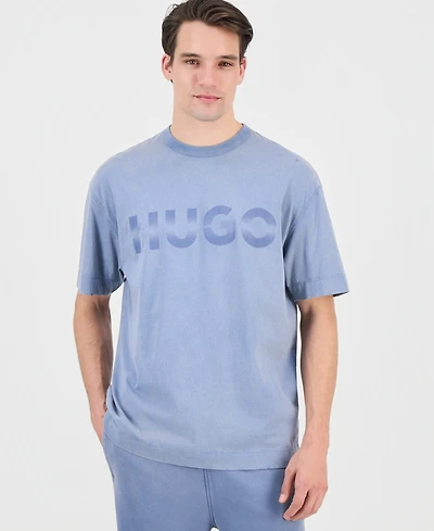 Hugo Boss Men's Nenzye Short-Sleeve Crewneck Logo T-Shirt
