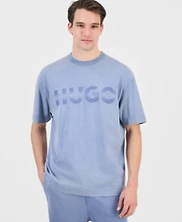 Hugo Boss Men's Nenzye Short-Sleeve Crewneck Logo T-Shirt