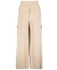 Bishop + Young Women's Pull-On Satin Cargo Pant