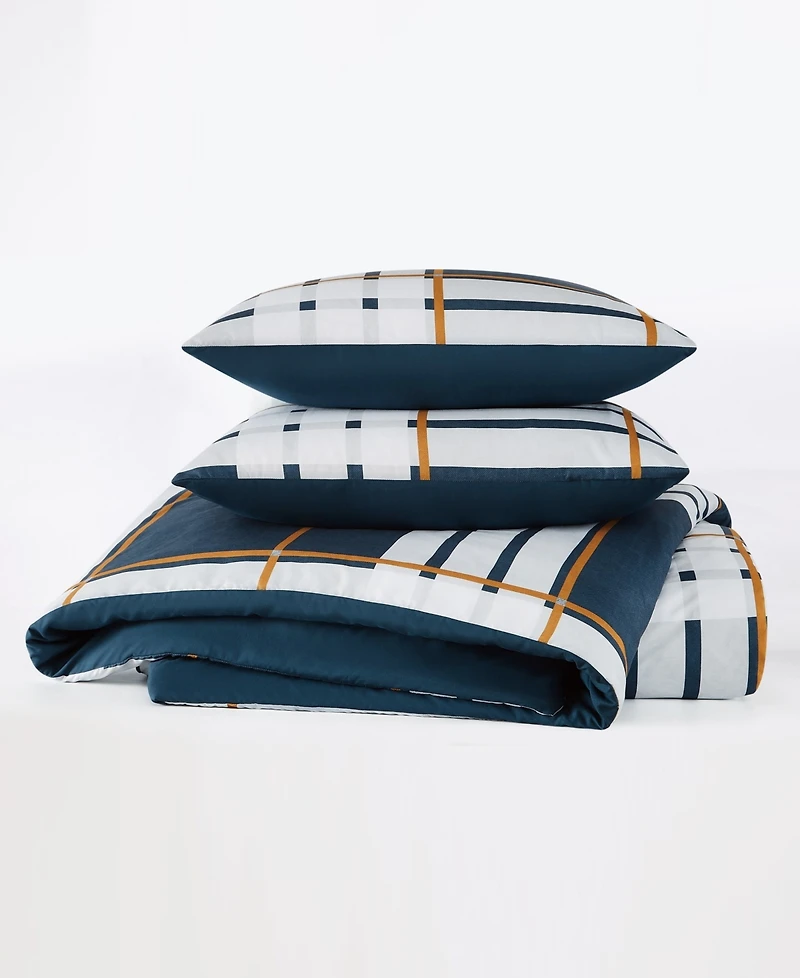 Truly Soft Henry Plaid 3-Pc. Comforter Set