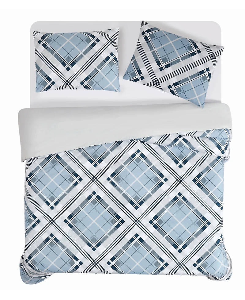Truly Soft Lars Plaid 2-Pc. Comforter Set, Twin/Twin Xl