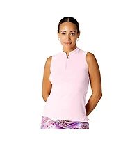 Sofibella Women's Golf Colors Sleeveless Golf Polo