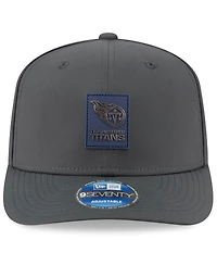 New Era Men's Charcoal Tennessee Titans 2025 Sideline Cold Weather 9SEVENTY Adjustable Hat