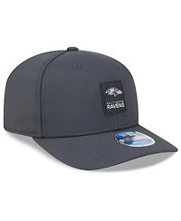 New Era Men's Charcoal Baltimore Ravens 2025 Sideline Cold Weather 9SEVENTY Adjustable Hat