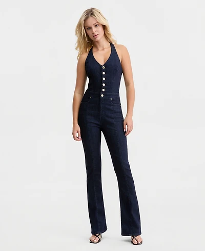 Guess Women's Kacie Halter-Neck Jumpsuit
