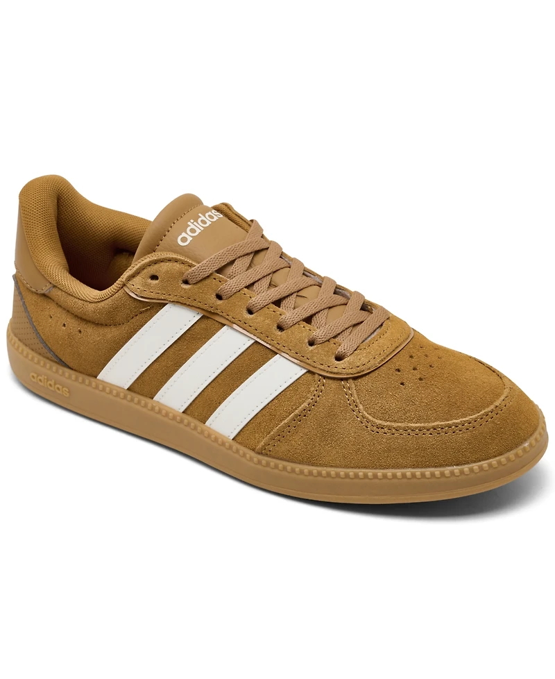 Adidas Women's Breaknet Sleek Suede Casual Sneakers from Finish Line