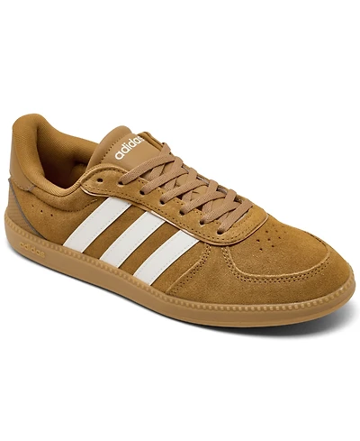 Adidas Women's Breaknet Sleek Suede Casual Sneakers from Finish Line