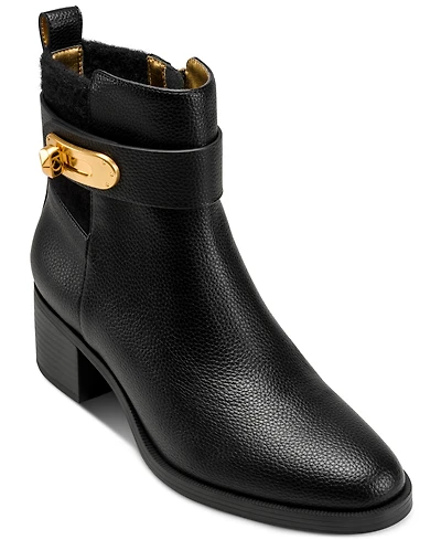 Donna Karan New York Women's Block Heel Booties