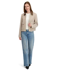 Laundry by Shelli Segal Women's Belted Puffer Coat