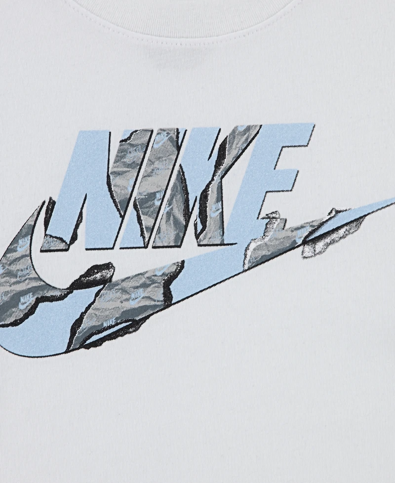 Nike Boys 2T-7 Unwrapped Futura Crewneck T-Shirt