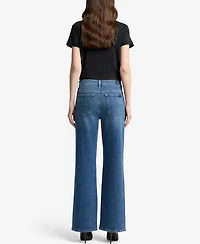 7 For All Mankind Women's Alexa High Rise Straight Leg Jeans
