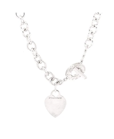 Pre-Owned Tiffany & Co. Heart Tag Toggle Chain Necklace