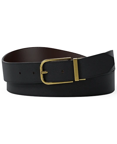 Michael Kors Men's Reversible D-Buckle Dress Belt
