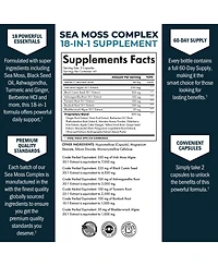 BioSchwartz Sea Moss Capsules, 120ct