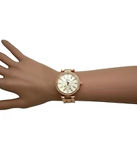 Olivia Pratt Rose Gold Fall Elegant Women Watch