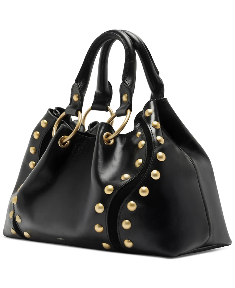 Arezzo Lucienne Medium Leather Satchel Bag