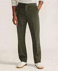 Lands' End Men's Corduroy Comfort Waist Classic Fit Plain Front Pant