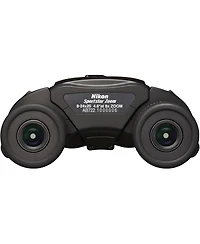 Nikon 8-24x25 Sportstar Zoom Weather Resistant Porro Prism Binocular with 4.6 Degree Angle of View, Black