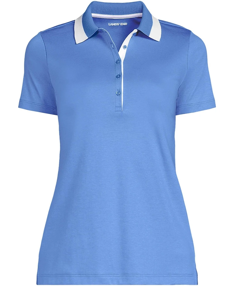 Lands' End Women's Supima Cotton Polo Shirt