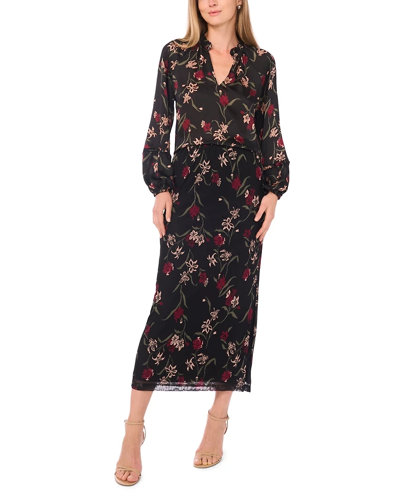 Sam & Jess Women's Floral Skirt