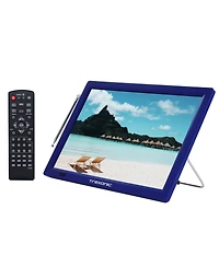 Trexonic Portable Rechargeable 14 Inch Led Tv with Hdmi, Sd/Mmc, Usb, Vga