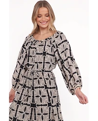 Petal and Pup Women's Faris Off Shoulder Midi Dress