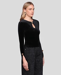Avec Les Filles Women's Long Sleeve Top