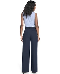 Tommy Hilfiger Women's High Rise Solid Sailor Pants