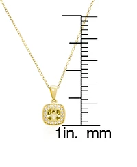 Macy's 2-Pc. Blue Topaz (4-1/2 ct. t.w.) and White Topaz (0.64 ct. t.w.) Pendant Necklace & Matching Earrings Set in Sterling Silver